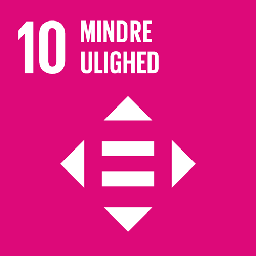 Verdensmål - mindre ulighed