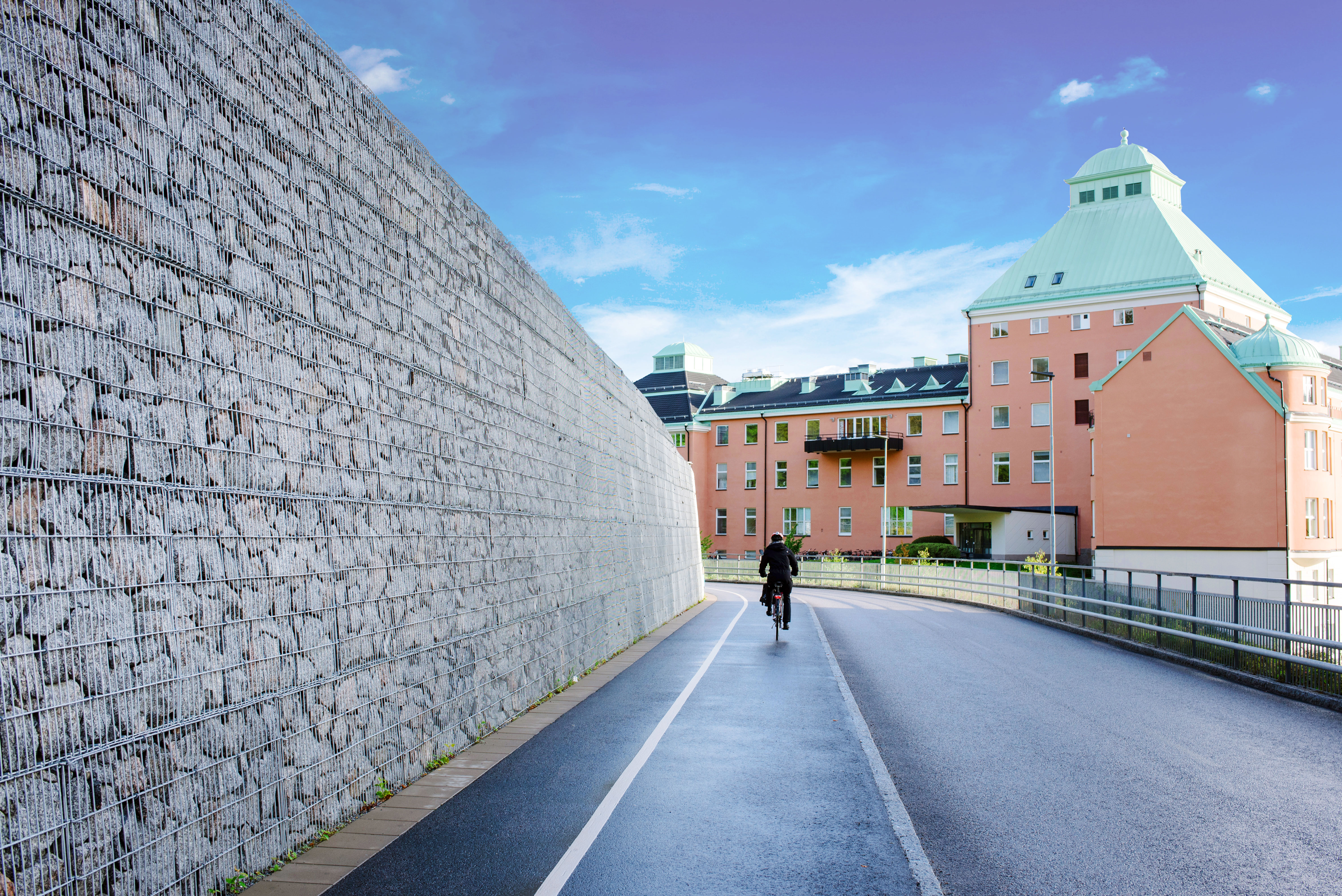 Projektbild MRR Gabion Akademiska Sjukhuset Uppsala