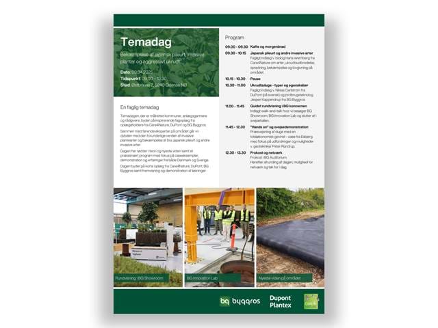 Download invitation - temadag - bekæmpelse af japansk pileurt, invasive planter og aggressivt ukrudt - BG Byggros, Plantex DuPont og Care4Nature Download invitation - temadag - bekæmpelse af japansk pileurt, invasive planter og aggressivt ukrudt - BG Byggros, Plantex DuPont og Care4Nature