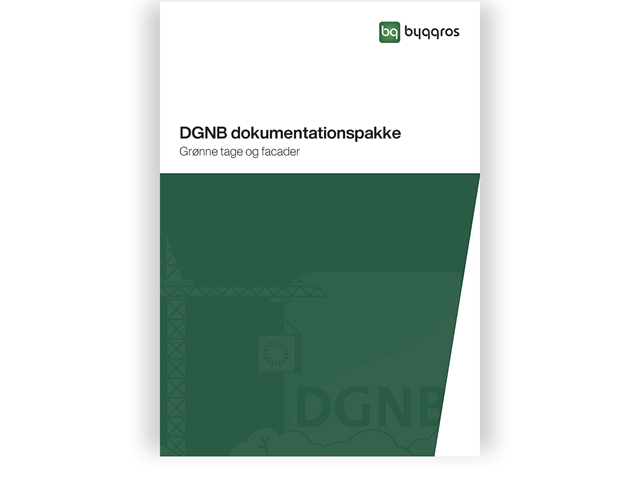 DGNB Dokumentationspakke DGNB Dokumentationspakke