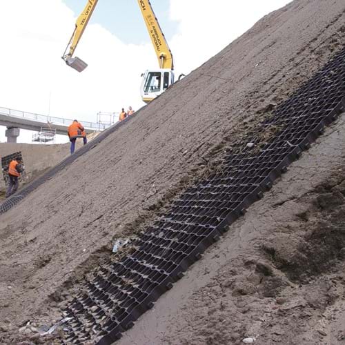Ecoraster som erosionssikring