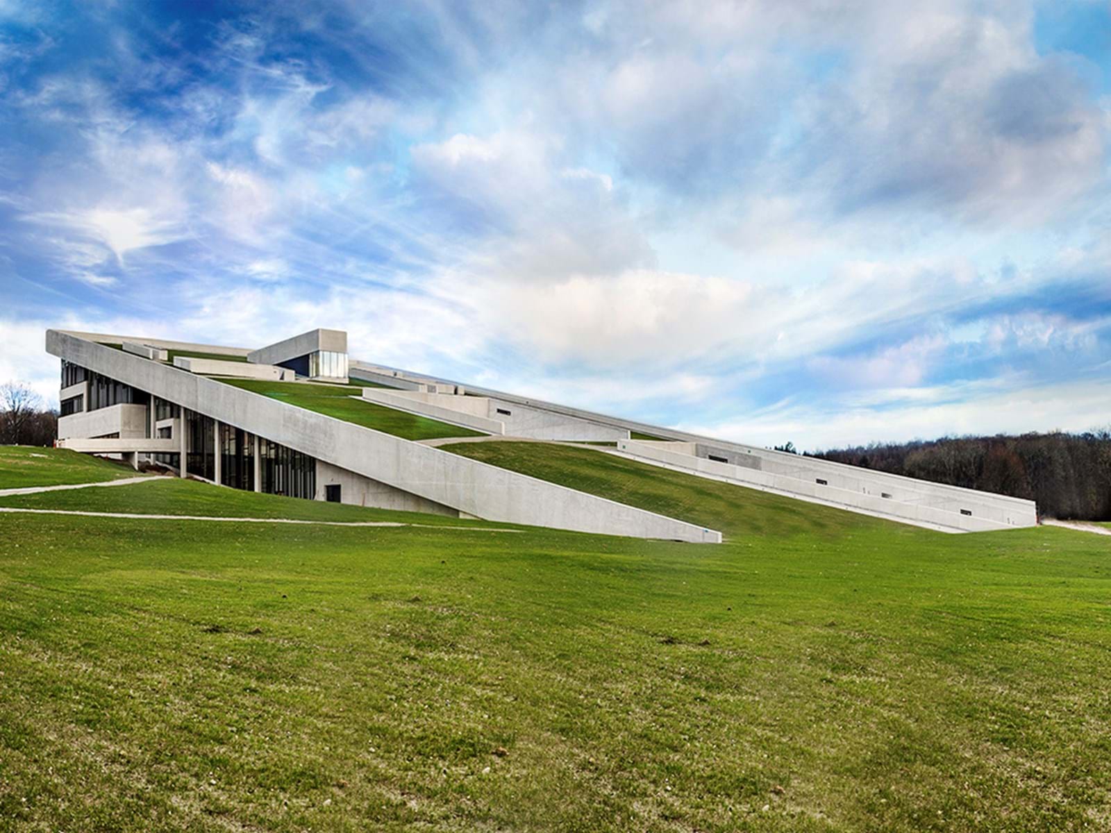 Billede2 Det Nye Moesgaard Museum Har Faaet 9000 Kvadratmeter Groent Tag Billede2 Det Nye Moesgaard Museum Har Faaet 9000 Kvadratmeter Groent Tag